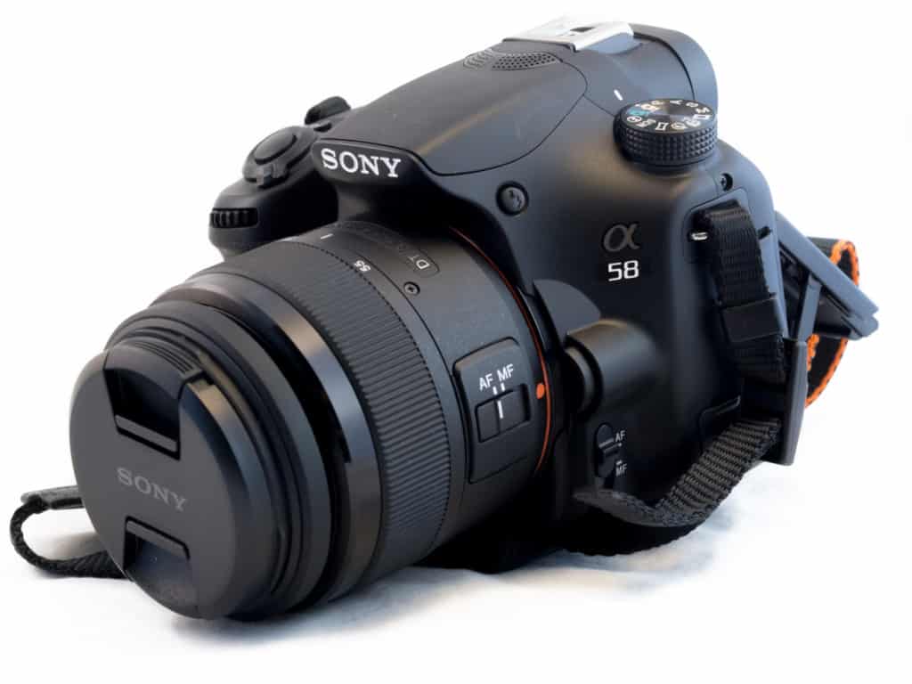 sony alpha slt a58