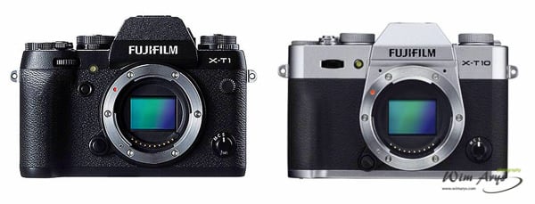 Fuji X-T1 vs X-T10 comparison