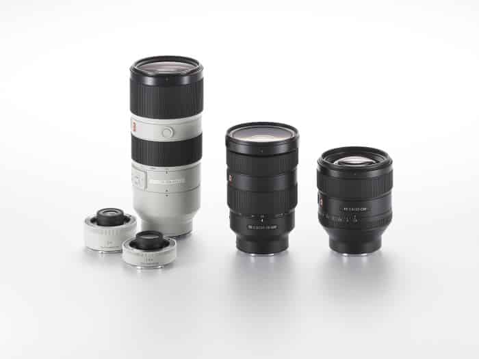 Sony G Master lens range