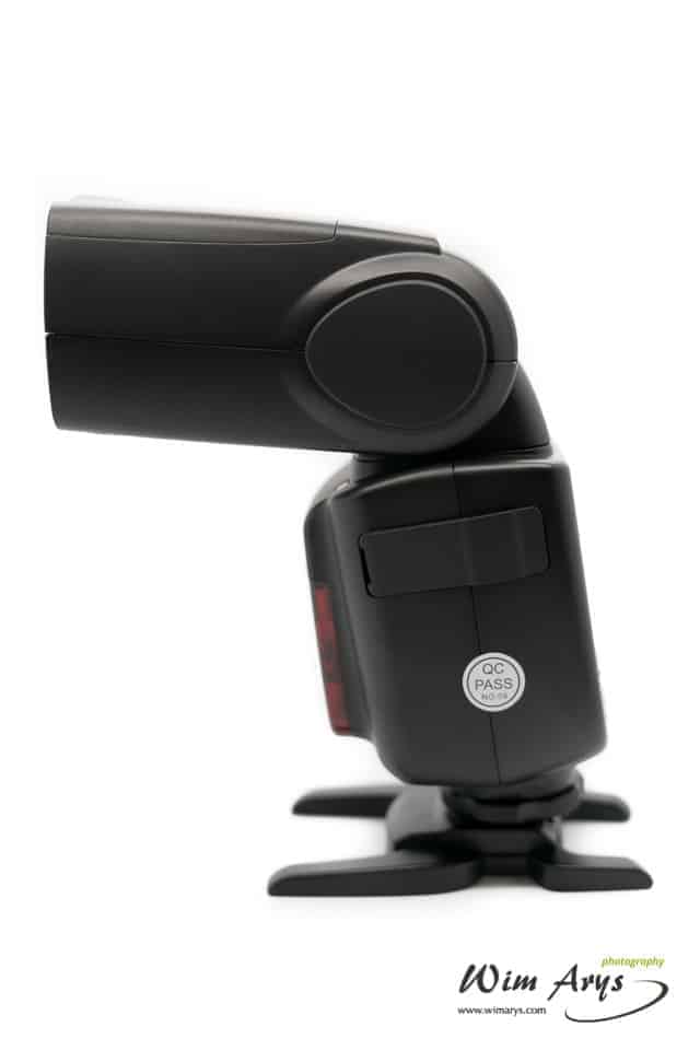 FlashpointR2 TTL On-Camera Flash product shot left side