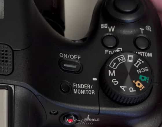 HX400V mode dial