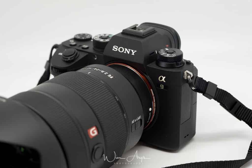 Sony, A9, ILCE-9, left side