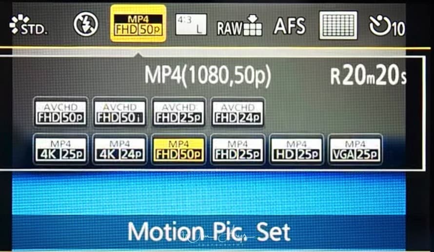 Panasonic GX7 menus 4 jpg