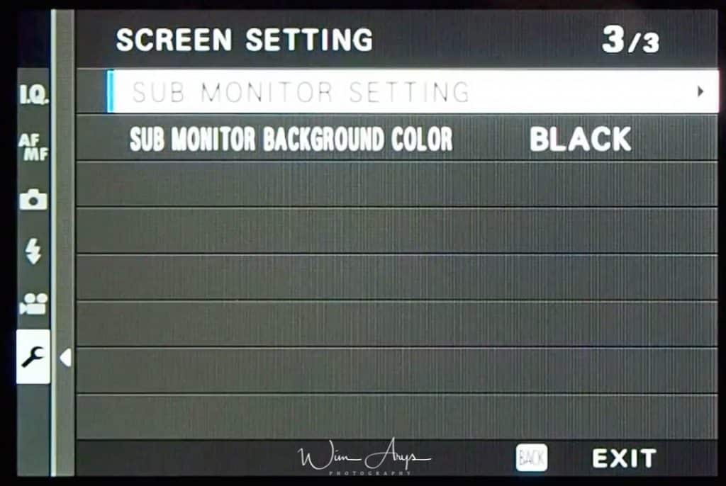 Screen Settings