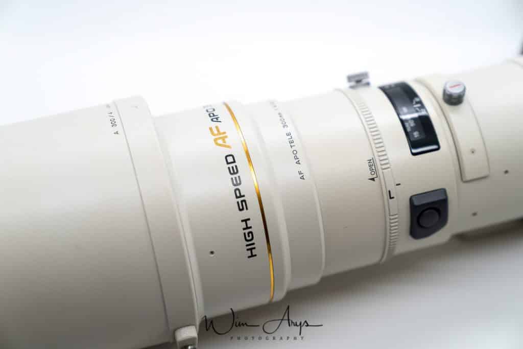 Minolta AF 300mm F4 HS APO G A-mount on Sony A99ii 