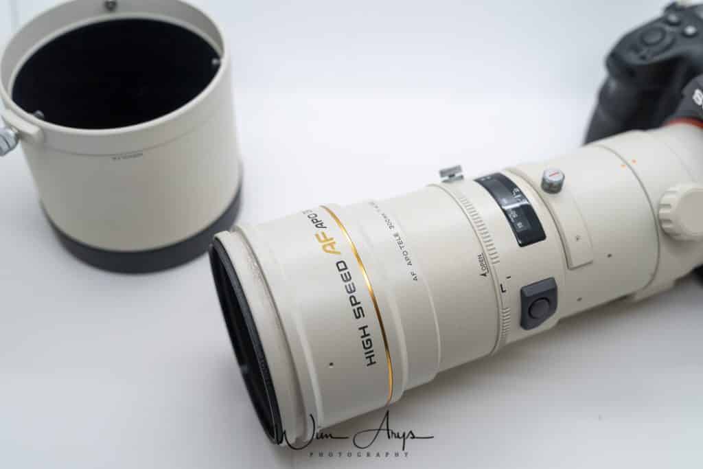 Minolta AF 300mm F4 HS APO G A-mount on Sony A99ii 