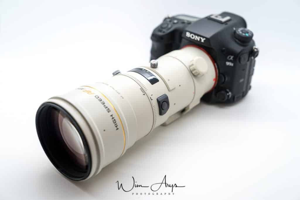 Minolta AF 300mm F4 HS APO G A-mount on Sony A99ii 