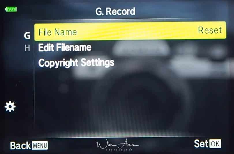 Record Settings