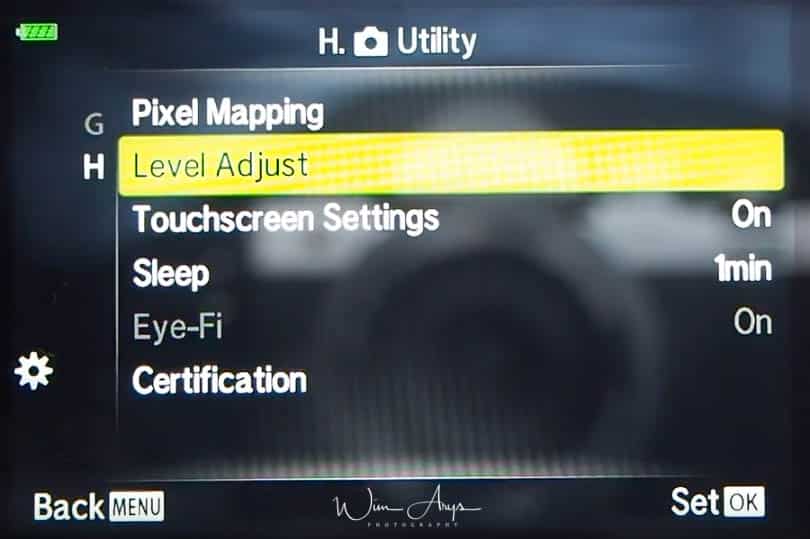 Camera Utility Settings