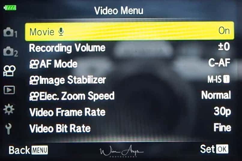 Video Menu