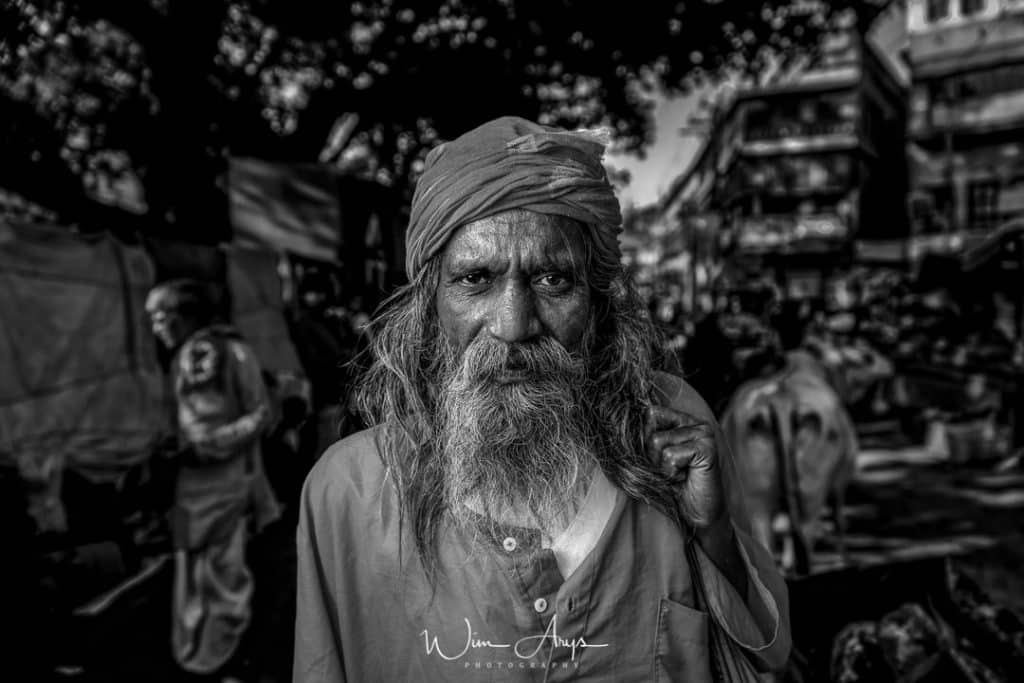 Nikon Z6 example, Wim Arys photography, Varanasi, Sadhu, India