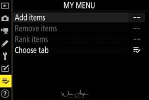 My Menu