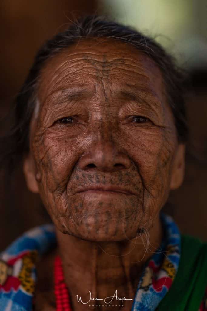 Nikon Z7 sample, Birma, tattoo, Chin, Chin State, Wim Arys Photography