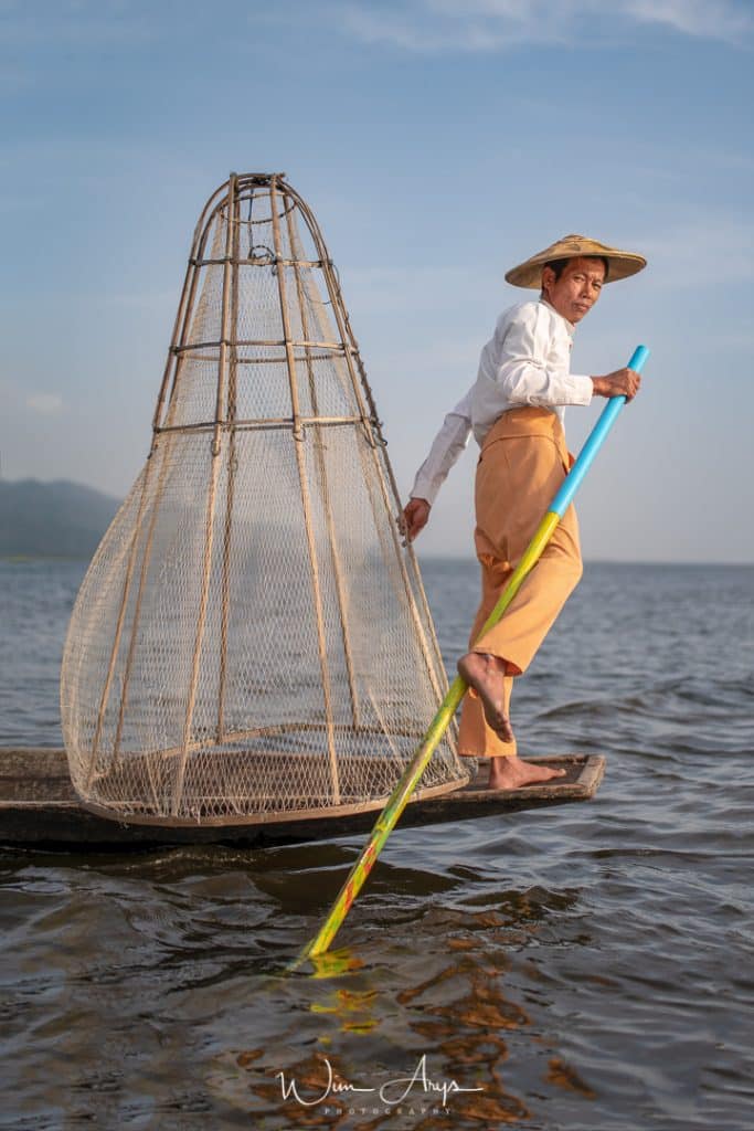 Nikon Z7 sample, Myanmar, Birma, Inne lake, fisherman, Wim Arys Photography