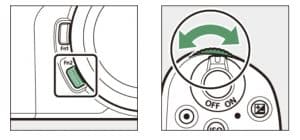 AF area dials Z7