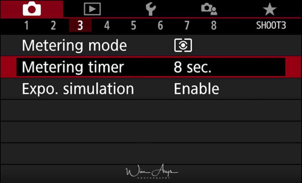 Canon EOS M50 red camera icon page shoot3