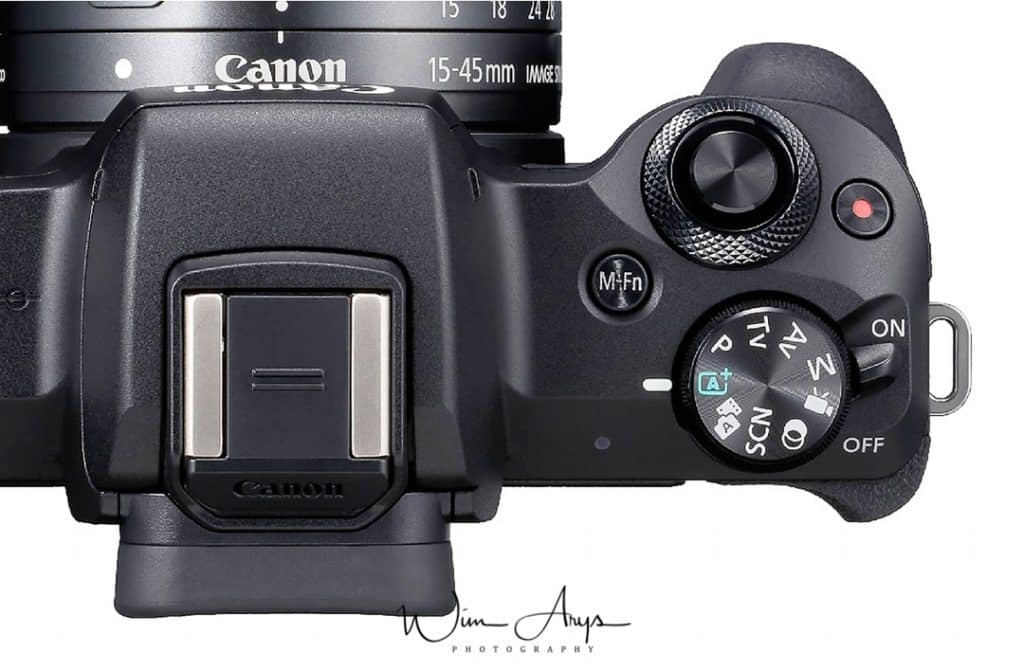 Canon EOS M50 customisable buttons