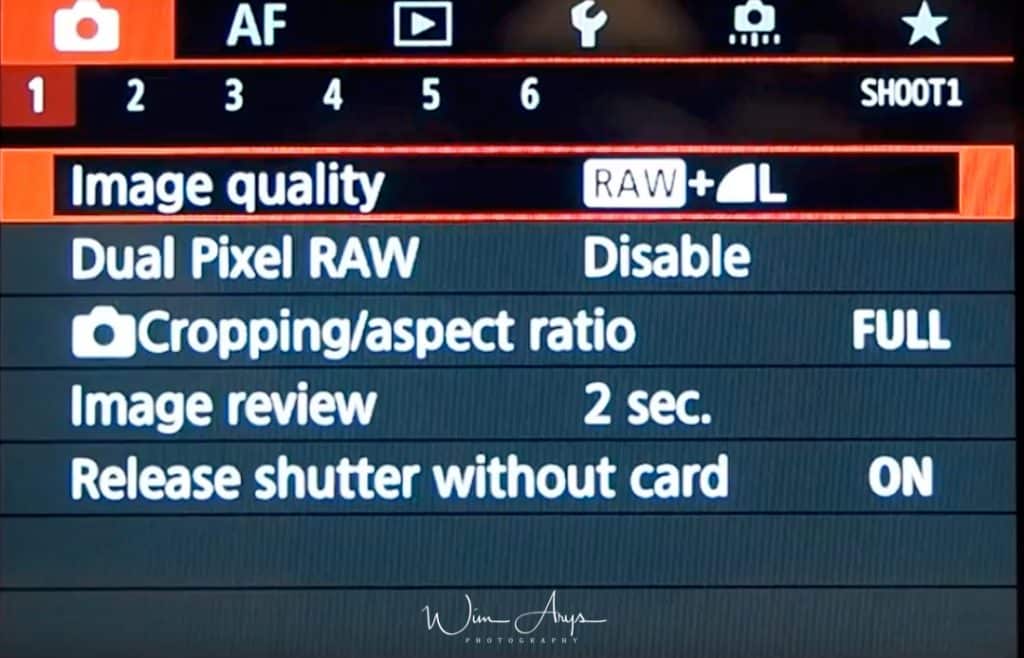 Canon Eos R Setup Guide With Tips And Tricks