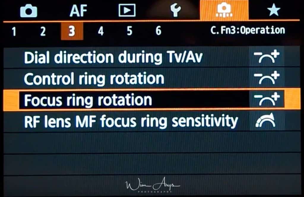 C. Fn3:  Operation Settings