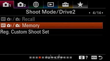 📸 Configurando cámaras, Sony A6400, Menú de imagen