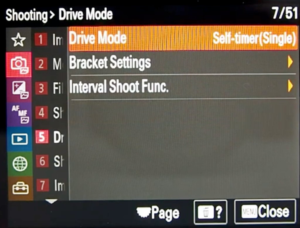 Sony A7s Iii Shooting Menu 7
