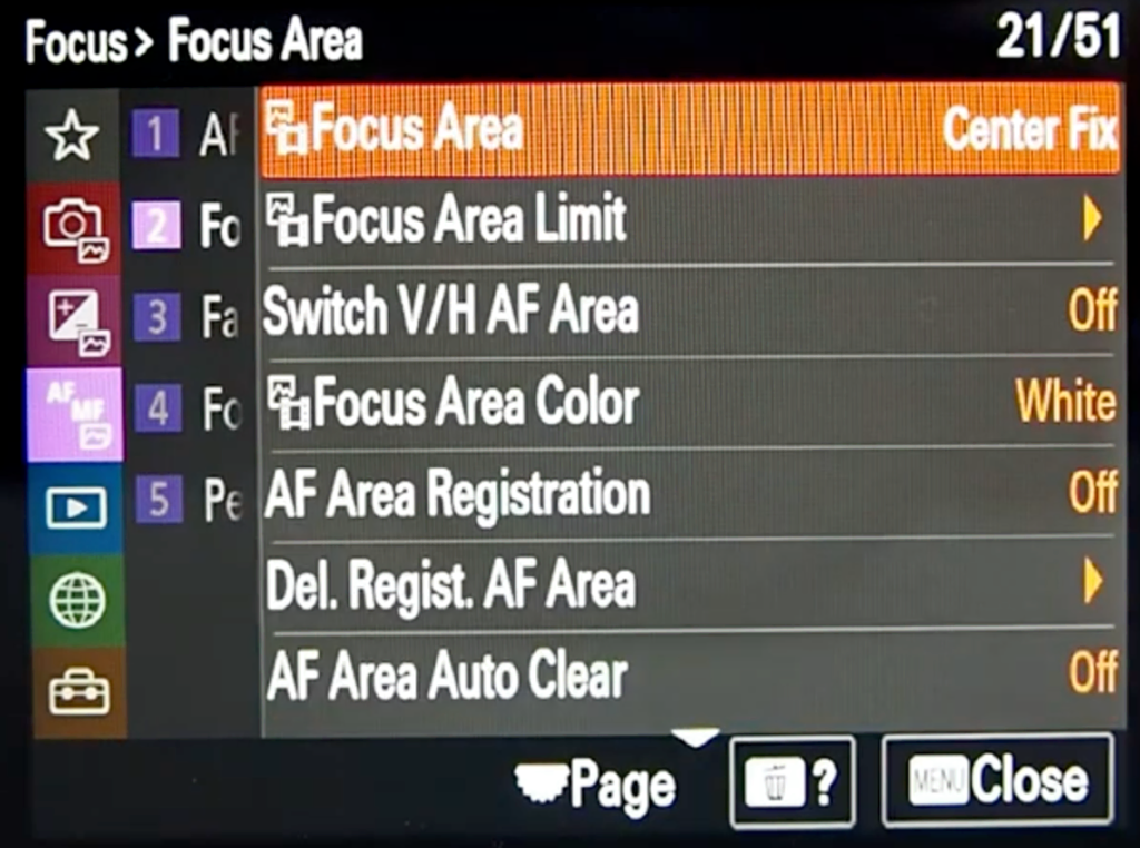 Sony A7s Iii Shooting Menu 21