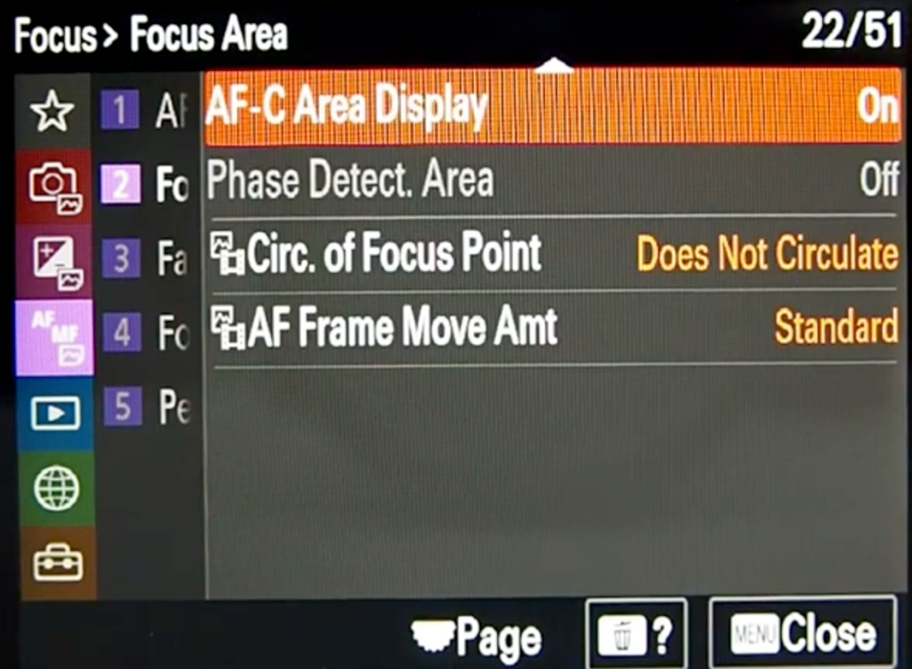 Sony A7s Iii Shooting Menu 22
