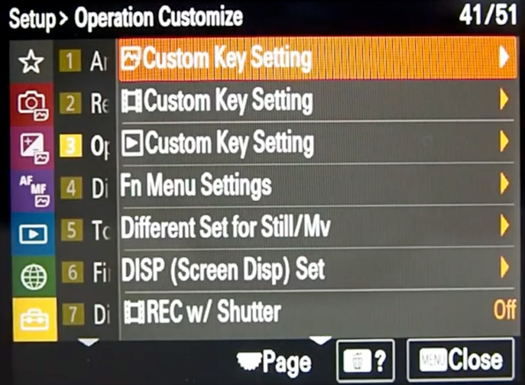 Sony A7s Iii Shooting Menu 41