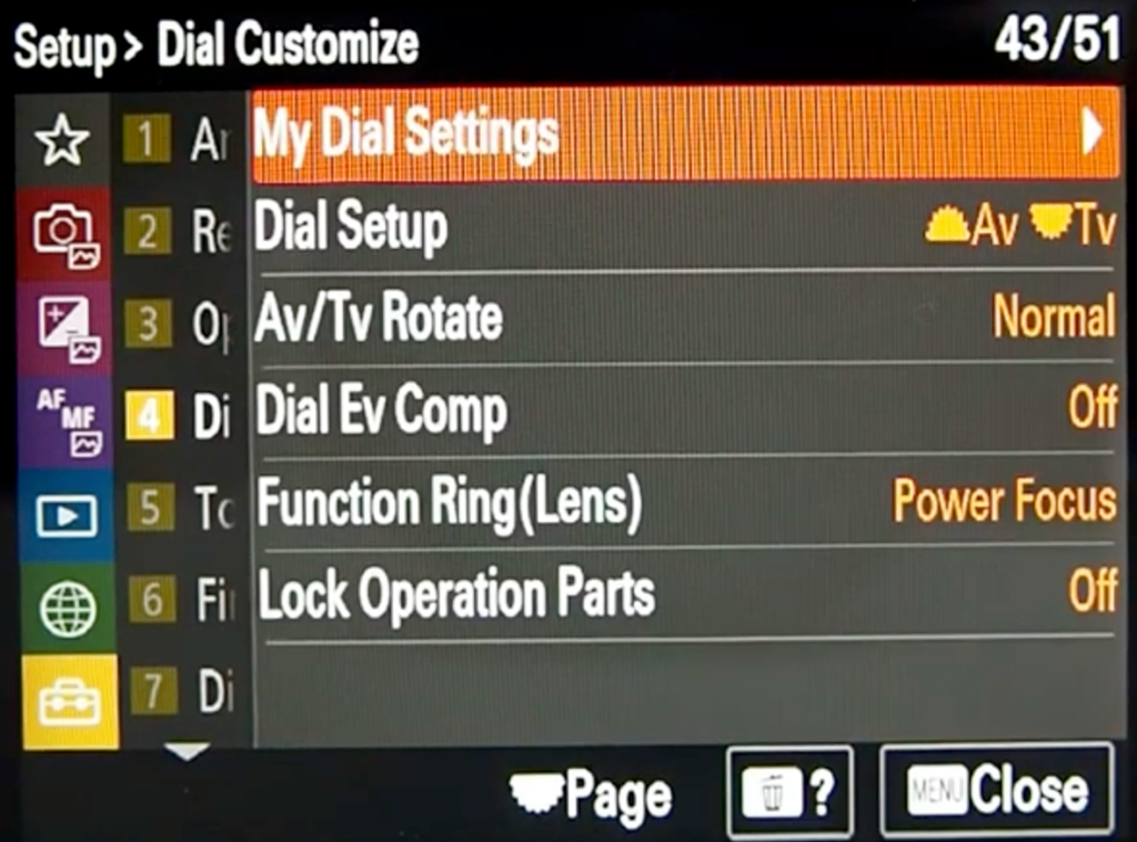 Sony A7s Iii Shooting Menu 43