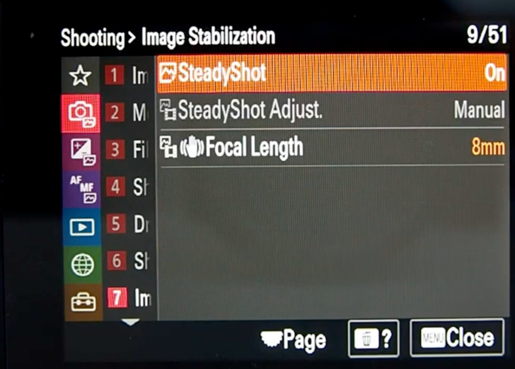 Sony A7s Iii Shooting Menu 8