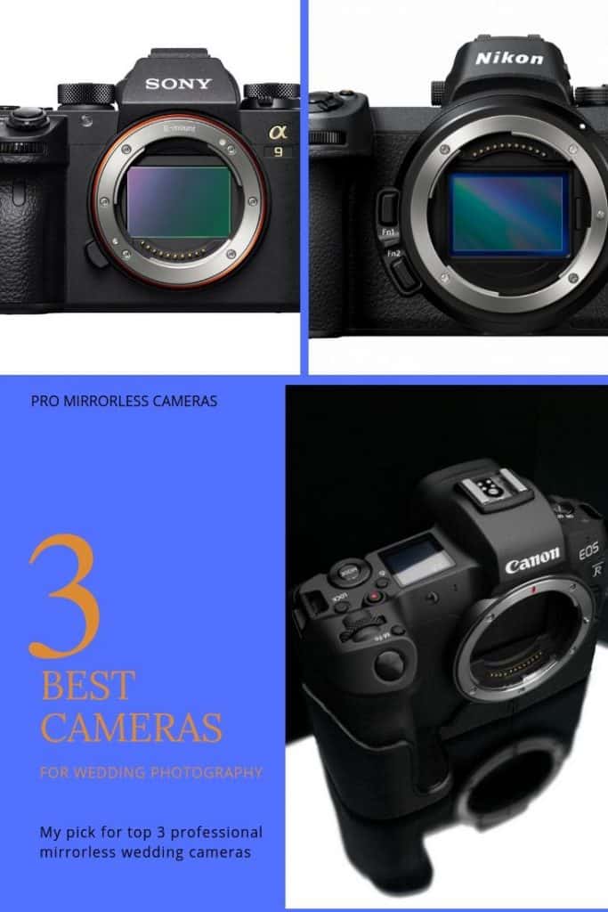 top 3 best professional wedding cameras