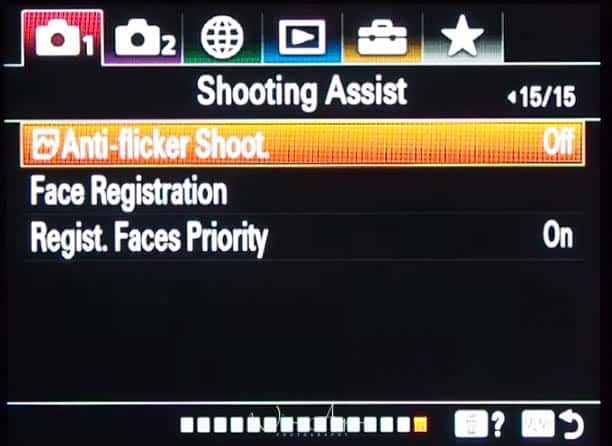 red camera icon page 15 Shooting Assist