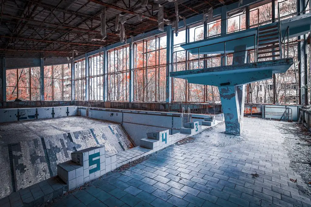 Pripyat azure pool