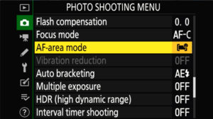 Z6 Ii Photo Shooting Menu Page 4