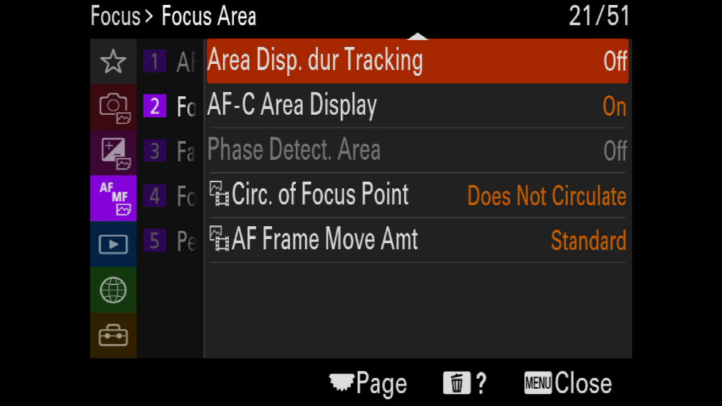 sony a1 menu pagevlcsnap 2021 04 03 06h53m33s051