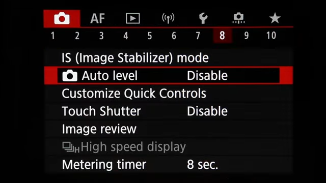 canon eos r7 menu setup part 1 00 29 48