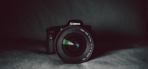 Black Canon Dslr Camera