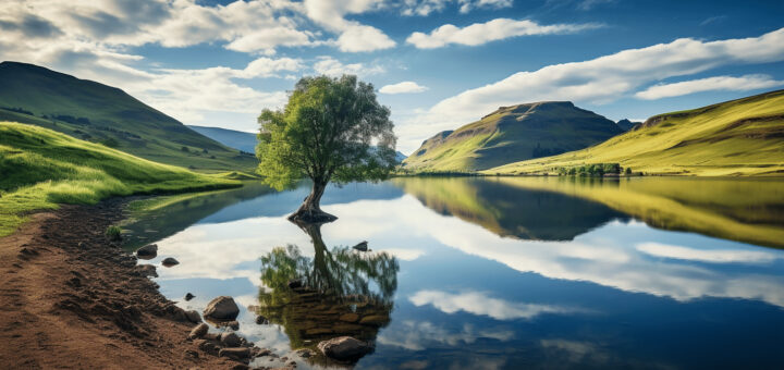 Water Reflection Photography