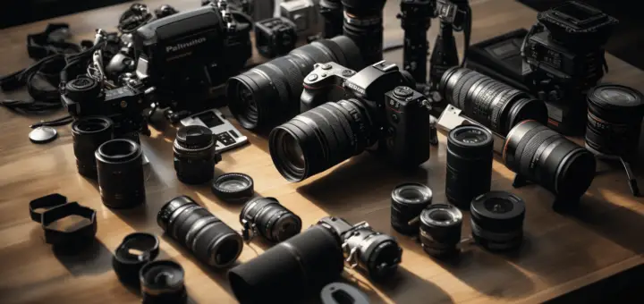 Camera gear selection