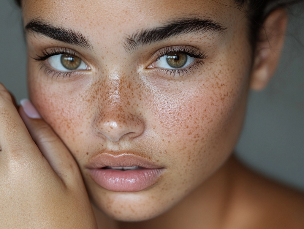 a balanced two light setup portrait with even lighting