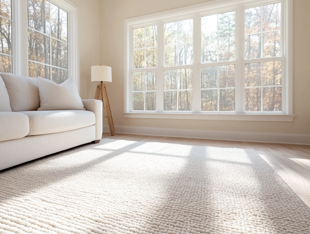 an interior scene with mixed lighting 