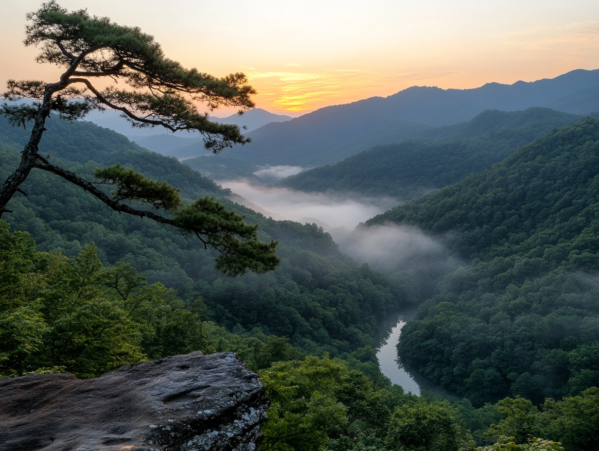HDR settings for landscape photography